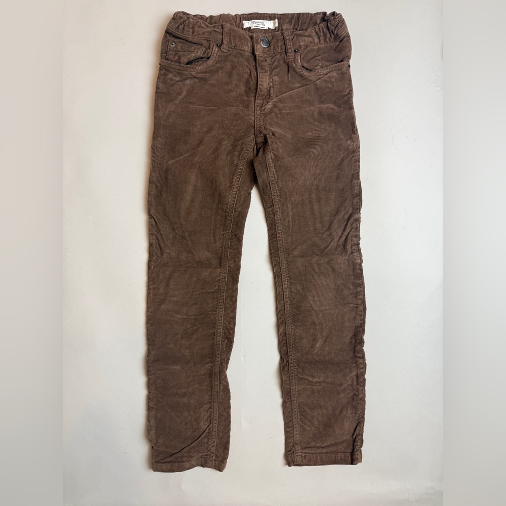 Bonpoint Chocolate Corduroy Trousers